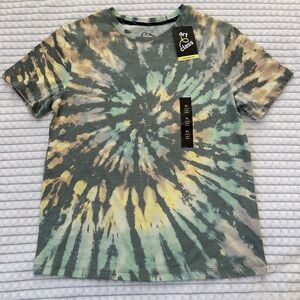 Art Class Kids Tie-Dye Shirt - Green and Yellow
